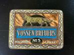 sigarenblik vossen Breuers Holandse havana's no 5 tegelen(1), Verzamelen, Blikken, Ophalen, Gebruikt, Overige, Overige merken