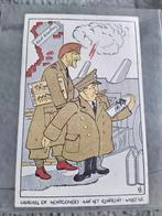 WO2 ansichtkaart uit mei 1945 Churchill Montgomery, Ophalen of Verzenden, 1940 tot 1960