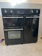 Belling inductie fornuis met 3 ovens - 90 cm breed, Ophalen, 60 cm of meer, Zo goed als nieuw, Inductie