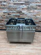 Luxe Boretti 5 pits Quadra-Line met Frytop en 2 ovens 100 cm, Gebruikt, 60 cm of meer, Ophalen of Verzenden, Energieklasse A of zuiniger