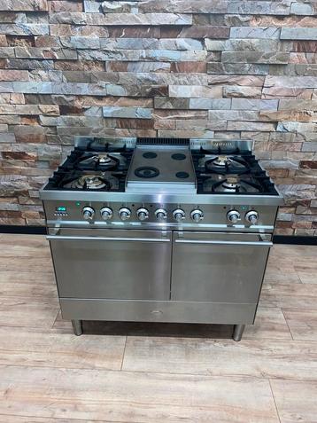 Luxe Boretti 5 pits Quadra-Line met Frytop en 2 ovens 100 cm beschikbaar voor biedingen