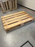4 EPAL/EUR pallets ter overname, Doe-het-zelf en Verbouw, Ophalen, Zo goed als nieuw, 50 mm of meer, Pallet