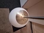 Gispen Stijl Hanglamp - Witte Bol, RVS Armatuur, Huis en Inrichting, Lampen | Hanglampen, Ophalen