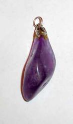 Hanger Amethist edelsteen, Sieraden, Tassen en Uiterlijk, Edelstenen, Verzenden, Zo goed als nieuw