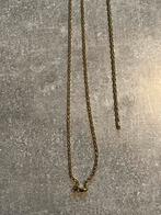 Gouden armband en ketting, Ophalen of Verzenden, Zo goed als nieuw, Goud
