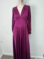 John Charles vintage jurk paars maat 40, Maat 38/40 (M), Paars, Ophalen of Verzenden, Zo goed als nieuw