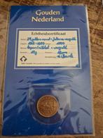 Vergulde Guldens Juliana & Beatrix, Postzegels en Munten, Munten | Nederland, Ophalen of Verzenden, Koningin Juliana, 1 gulden
