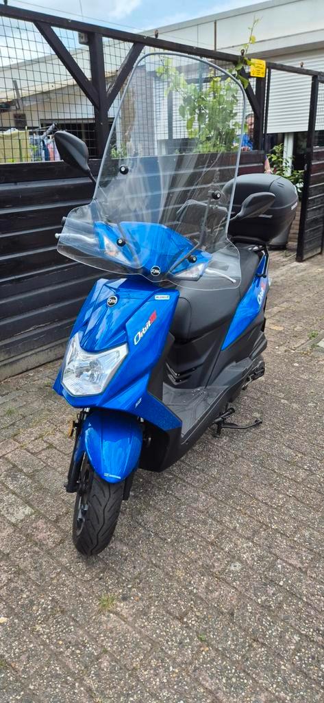 Sym Orbit 3, Fietsen en Brommers, Scooters | SYM, Zo goed als nieuw, Orbit, Maximaal 25 km/u, Benzine, Ophalen