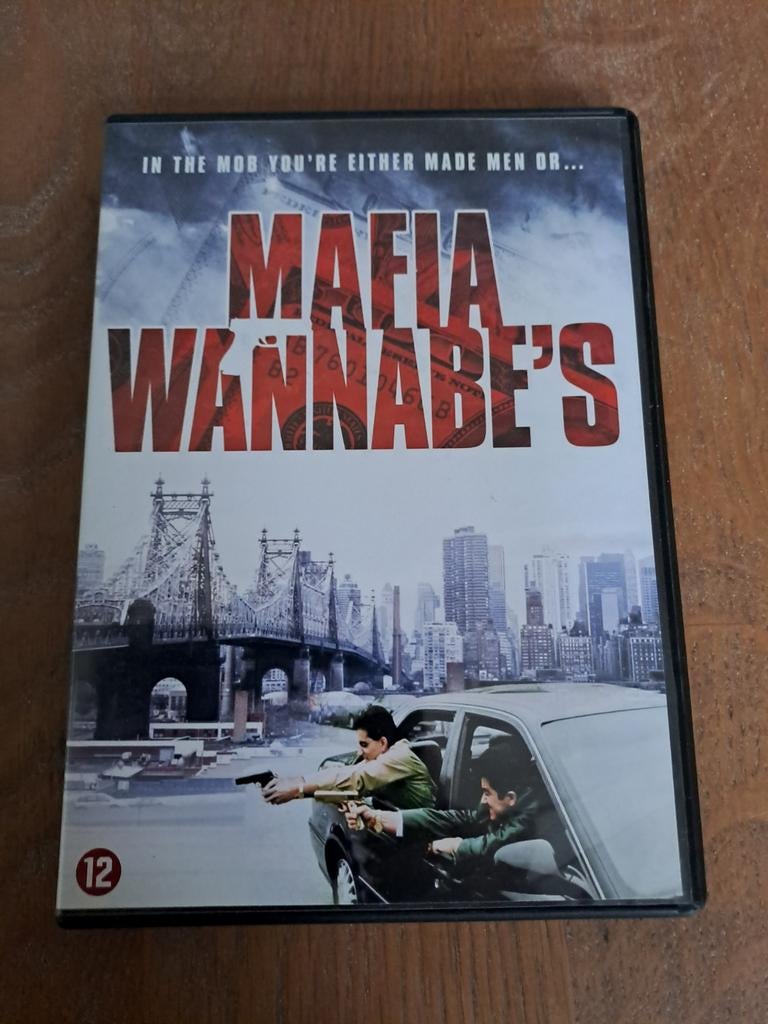 dvd, Mafia Wannabe's , maffia film, Vanaf 12 jaar, Ophalen of Verzenden, Zo goed als nieuw, Maffia en Misdaad