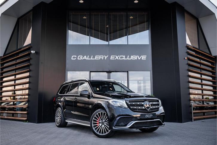 Mercedes-Benz GLS63 AMG 4MATIC - Panorama | B&O | Luchtverin, Auto's, Mercedes-Benz, Bedrijf, Te koop, GLS, 360° camera, 4x4, ABS
