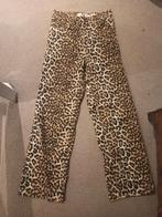 YAS Flared Broek met Dierenprint - Maat 29/32, Maat 38/40 (M), Bruin, Ophalen of Verzenden, Zo goed als nieuw