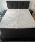 Elektrische bed + poffer, Ophalen, Zo goed als nieuw, Tweepersoons, 140 cm