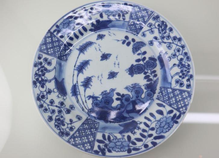 Set antieke Chinees porseleinen borden, Antiek en Kunst, Antiek | Porselein, Ophalen of Verzenden