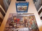 Leuke Winter Puzzel GIBSONS 1000 st. Compleet, Ophalen of Verzenden, 500 t/m 1500 stukjes, Zo goed als nieuw, Legpuzzel