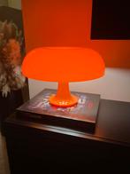 Orange retro mushroom lamp, Huis en Inrichting, Lampen | Tafellampen, Minder dan 50 cm, Ophalen of Verzenden, Zo goed als nieuw