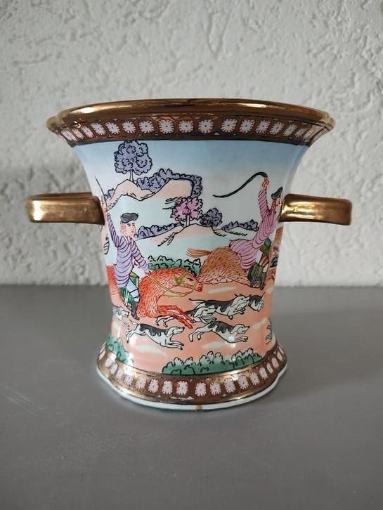 20e eeuwse Chinese vaas bloempot, Antiek en Kunst, Antiek | Vazen, Ophalen of Verzenden