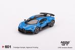 Jsn Mini GT 1:64 Bugatti Divo Blue Bugatti, LHD, Nieuw, Ophalen of Verzenden, Auto