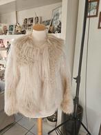 Mooie bontjas - perfect voor de koudere dagen!, SET, Beige, Ophalen of Verzenden, Zo goed als nieuw
