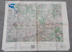 Tweede Wereldoorlog USA Landkaart 1943 Brussel Luik België, Verzamelen, Militaria | Tweede Wereldoorlog, Ophalen of Verzenden