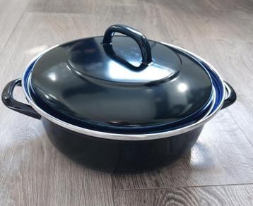 Braadpan emaille 28cm beschikbaar voor biedingen