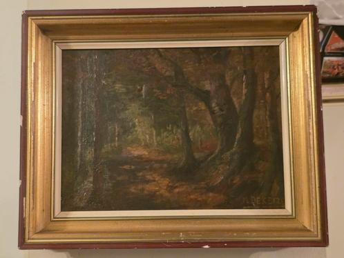 Antiek schilderij, Antiek en Kunst, Kunst | Schilderijen | Klassiek, Ophalen of Verzenden