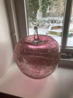 Fidrio Grote Glazen Appel - goud roze 25x25, Ophalen of Verzenden, Zo goed als nieuw