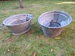 2 Zinken teilen met handvatten, Ophalen, Gebruikt, Zink, Met handgreep