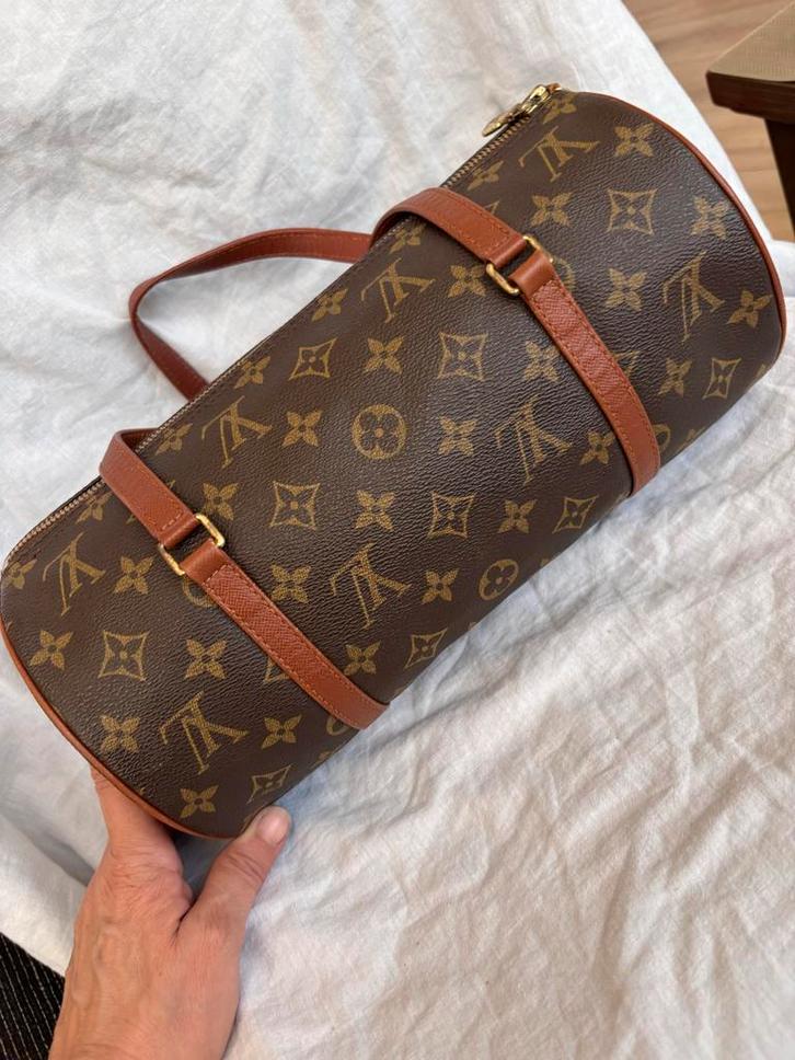 Authentic Vintage Louis Vuitton Papillon 30, Sieraden, Tassen en Uiterlijk, Tassen | Damestassen, Gebruikt, Handtas, Bruin, Ophalen of Verzenden