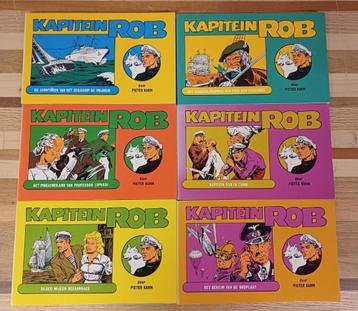 Kapitein Rob - deel 1 t/m 6 beschikbaar voor biedingen