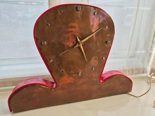 Vintage Nufa design klok, Huis en Inrichting, Woonaccessoires | Klokken, Zo goed als nieuw, Staande klok, Analoog, Ophalen of Verzenden