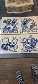 Vintage Delfts Blauwe Tegels - Tulip Time Festival, Antiek en Kunst, Antiek | Wandborden en Tegels, Ophalen of Verzenden