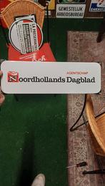 Emaille reclamebord, Ophalen of Verzenden, Gebruikt, Reclamebord