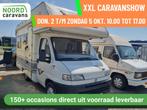 FIAT 230 RO TEC 2.5 TDI CASS LUIFEL +HANDGESCHAKELD+TREKHAAK, Caravans en Kamperen, Bedrijf, Half-integraal, Fiat, Tot en met 4