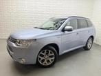 Mitsubishi Outlander 2.0 PHEV Instyle+ LEER NAVI CAMERA NAP, Zwart, 4 cilinders, Blauw, Vierwielaandrijving