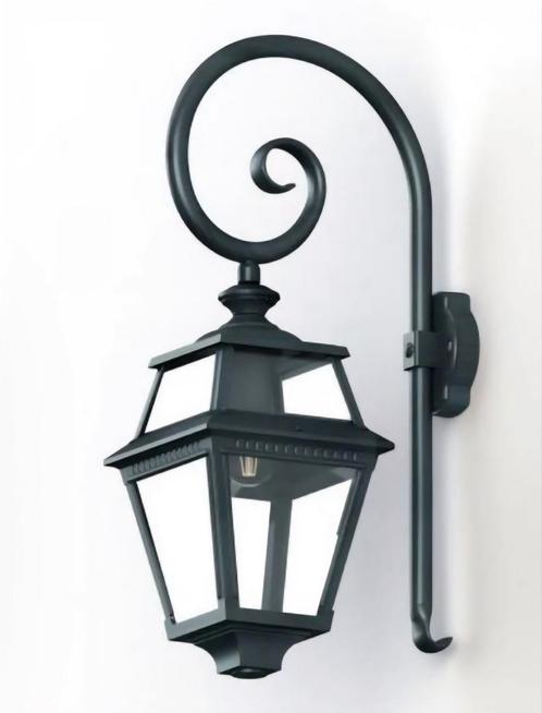 Muurlamp Roger Pradier (Place des Vosges 2) - magazijn NIEUW, Tuin en Terras, Buitenverlichting, Nieuw, Wandlamp, Aluminium, Minder dan 50 watt