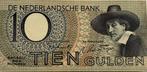 Schitterende tien gulden 1943, Ophalen of Verzenden, 10 gulden, Los biljet