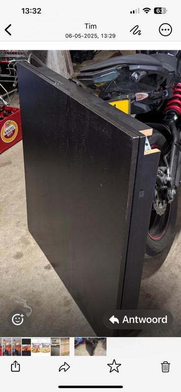Prima zwarte tafel. beschikbaar voor biedingen