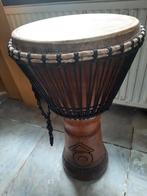 Djembe uit Guinee incl tas, Muziek en Instrumenten, Percussie, Ophalen, Gebruikt, Trommel