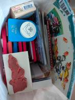 Stempel en Scrapbooking Set, Ophalen of Verzenden, Gebruikt, Houten stempel