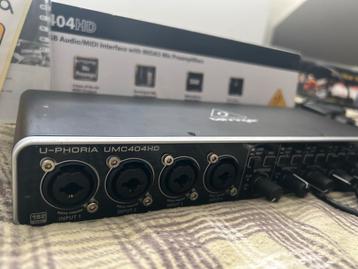 Behringer UMC404HD Audio Interface beschikbaar voor biedingen