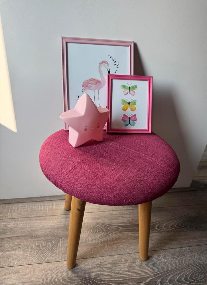 Decoratiespullen meidenkamer, o.a. lampje (Eef Lillemor), Kinderen en Baby's, Kinderkamer | Inrichting en Decoratie, Zo goed als nieuw