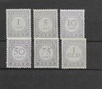Suriname 1913, Port zegels, Ongebruikt., Postzegels en Munten, Postzegels | Suriname, Verzenden, Postfris