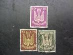 Duitse Rijk LP serie 235-237 Gestempeld., Ophalen of Verzenden, Overige periodes, Gestempeld