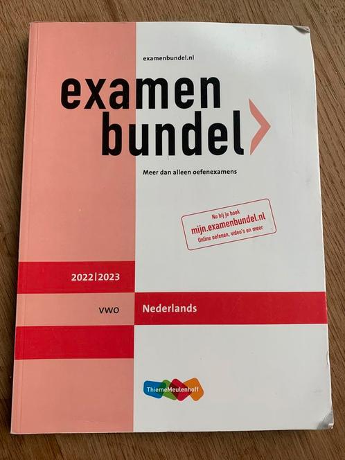 Examenbundel vwo Nederlands 2022/2023, Boeken, Schoolboeken, Zo goed als nieuw, Nederlands, VWO, Ophalen of Verzenden