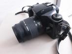 Canon camera met flitser, Ophalen of Verzenden, Zo goed als nieuw, Spiegelreflex, Canon