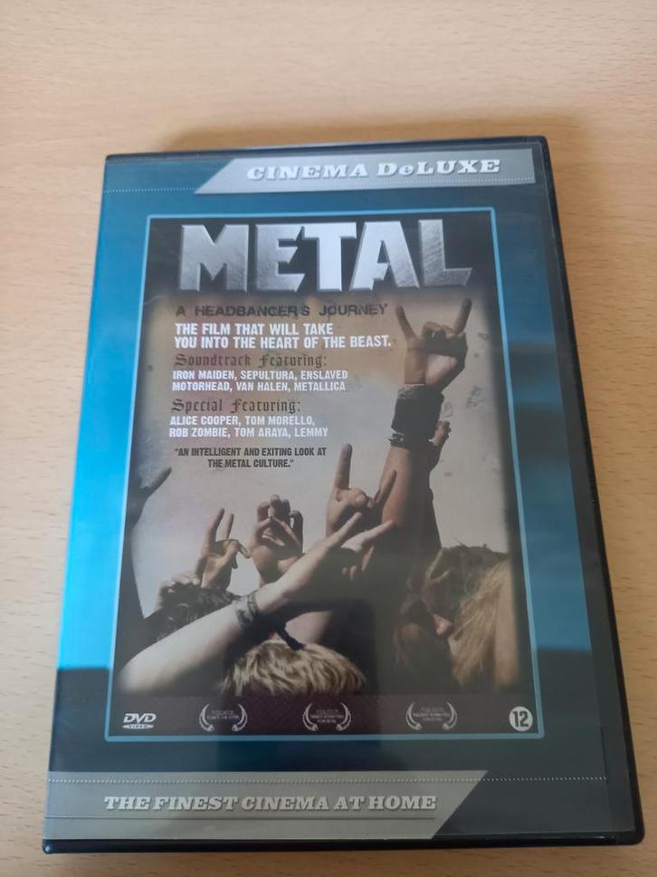 Metal: A Headbanger's Journey DVD, Cd's en Dvd's, Dvd's | Muziek en Concerten, Zo goed als nieuw, Documentaire, Vanaf 12 jaar