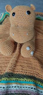 Gehaakt kleed/nijlpaardknuffel, Ophalen, Zo goed als nieuw, Overige typen