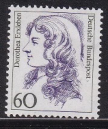 520 - West Duitsland michel 1332 postfris , Dorothea Erxlebe beschikbaar voor biedingen