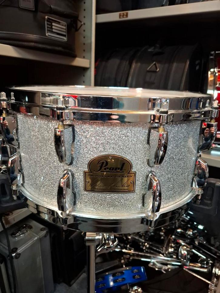PEARL Dennis Chambers Signature snare., Muziek en Instrumenten, Drumstellen en Slagwerk, Zo goed als nieuw, Pearl, Ophalen of Verzenden