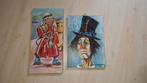 retro  vintage plaatjes Jolylle f. en clown fernandez, Antiek en Kunst, Ophalen of Verzenden